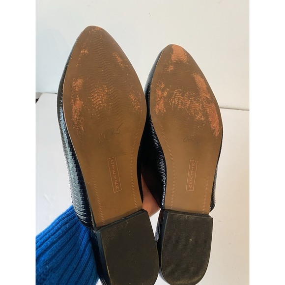 Steven New York Heidie Steve Madden Womans 7.5  Black Point Toe Mule - Picture 6 of 6